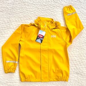 Helly Hansen Kids Rain Jacket NWT Sz 7